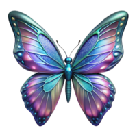 energetic stunning Photorealistic, ultra-detailed, isolated cutout of a single, ethereal, cosmic butterfly, hyper-specific wing patterns with Transparent Background fine detail png