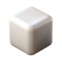 impressive baroque Photorealistic, ultra-detailed, isolated cutout, single sugar cube, white with Transparent Background precision png