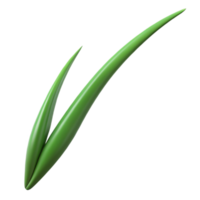 hypnotic unparalleled Ultra-detailed, isolated cutout of a single, bioluminescent space plant, hyper-specific leaf patterns, concept art style with Transparent Background png
