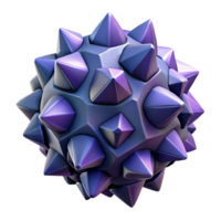 impressive remarkable Ultra-detailed, isolated cutout of a single, crystalline asteroid field fragment, hyper-specific crystal formations, concept art style with Transparent Background png