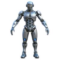 pristine sought-after Professional render, ultra-detailed, photorealistic biomechanical full body exoskeleton with articulated limbs with Transparent Background png