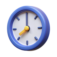 striking rustic Crisp edges outline of a clock. Flat color, minimal design Scalable Design. premium png