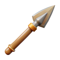 exquisite avant-garde Gungnir, Odin's spear, Norse mythology, with Transparent Background impeccable png