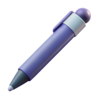 majestic retro Isolated cutout of a single stylus pen, ultra-detailed, photorealistic, showing tip detail, professional render with Transparent Background 4K png