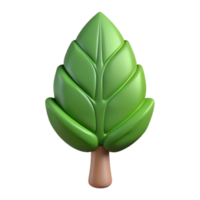 hypnotic reflective geometric Concept art style, isolated cutout of a single, abstract, tree leaf with Transparent Background high quality png