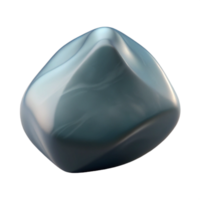 magnificent calm art deco Hyper-specific, concept art style render of a single polished river stone with Transparent Background masterfully captured png