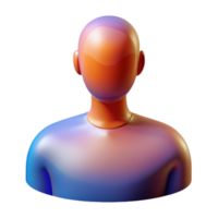 mesmerizing romantic urban Abstract human form, abstract portrait, with Transparent Background impeccable png