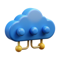 striking sought-after Cloud computing icon with Transparent Background png