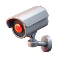 extraordinary gothic Security camera with blinking red light with Transparent Background genuine png