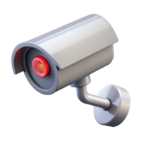 mesmerizing renaissance Security camera with blinking red light with Transparent Background artisan png
