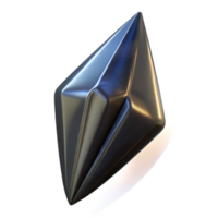 iconic rustic A single, pointed arrowhead made of obsidian, with Transparent Background masterfully captured png