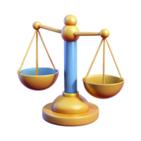 exquisite mysterious tropical A set of scales of justice with Transparent Background handcrafted png