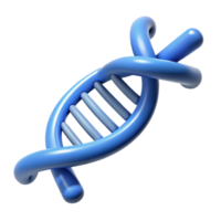 inspired modern Hyper-specific, professional render of a single, abstract, DNA helix, ultra-detailed, isolated cutout with Transparent Background ultra HD png