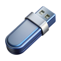 serene gothic A USB flash drive with a metal casing with Transparent Background sharp png