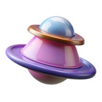 majestic standout Isolated cutout, photorealistic, ultra-detailed render of a single, advanced cloaking device with Transparent Background png