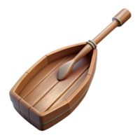 energetic pristine Concept art style, isolated cutout of a single Stygian boat oar, weathered and cracked with Transparent Background gallery standard png