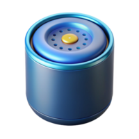 memorable artistic Smart speaker with voice assistant activated with Transparent Background ultra HD png