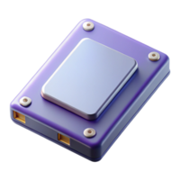 impressive classic Ultra-detailed, isolated cutout of a single SSD drive, professional render, hyper-specific connector pins with Transparent Background high resolution png