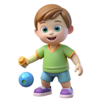 striking rare Toddler playing with toy with Transparent Background png
