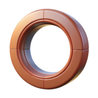 quintessential victorian Circular window frame, with Transparent Background authentic png