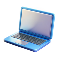 majestic minimalist A laptop, open, blank screen with Transparent Background elite png