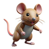 dramatic signature A scurrying mouse, whiskers twitching with Transparent Background png