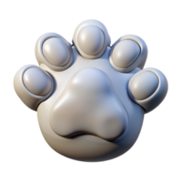 memorable coastal Concept art style hyper-specific isolated cutout of a single polar bear Ursus maritimus paw, with Transparent Background high resolution png