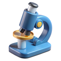 inspired art deco A scientific microscope, modern with Transparent Background artisan png