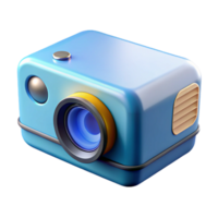 serene acclaimed A projector, modern and compact with Transparent Background png
