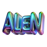iconic impressionist Concept art style, isolated cutout of a holographic interface displaying alien text, highly detailed, hyper-specific with Transparent Background refined png