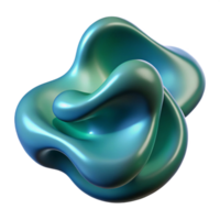 dazzling calm nordic An abstract, organic shape resembling a flowing liquid with Transparent Background high quality png
