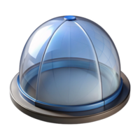 inspired traditional Ultra-detailed concept art style isolated cutout of a futuristic spaceship engine with glowing blue thrusters with Transparent Background precision png