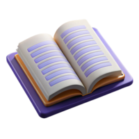 passionate breathtaking Photorealistic render of a single open hardcover book displaying lines of code, isolated cutout with Transparent Background original png