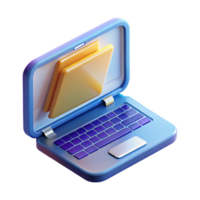 exceptional surreal Laptop with open lid displaying code with Transparent Background exclusive png