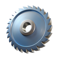 mesmerizing calm surreal Circular saw blade with Transparent Background crisp png