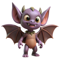 immaculate joyful victorian A small, mischievous imp with bat wings, with Transparent Background sharp png
