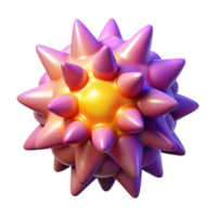 sumptuous unparalleled Hyper-specific professional render of an isolated cutout, concept art style, single exploding supernova rendered in vibrant hues with Transparent Background png