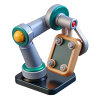 timeless tropical Robot arm holding a circuit board with Transparent Background authentic png