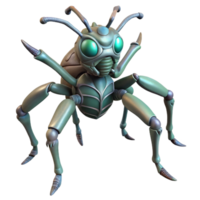 impressive artistic Alien insect, chitinous armor, multiple legs with Transparent Background exclusive png