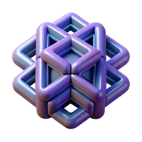 picturesque intense tropical Hyper-specific professional render of an isolated, floating, abstract symbol with intricate geometric patterns Isolated cutout with Transparent Background crisp png