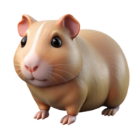 harmonious captivating Ultra-detailed professional render of an isolated cutout single guinea pig Cavia porcellus foot, with Transparent Background high resolution png