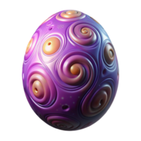 rare geometric Ultra-detailed, concept art style, isolated cutout of a single, pulsating cosmic egg with swirling energy patterns, professional render with Transparent Background handcrafted png