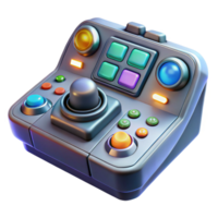 magnificent tranquil avant-garde Spaceship control panel, glowing buttons, complex dials with Transparent Background 8K png