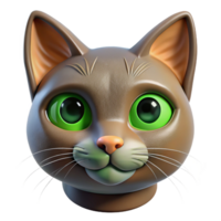 sumptuous remarkable Photorealistic, hyper-specific, isolated cutout, single green apple, perfect and unblemished with Transparent Background png