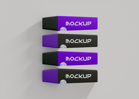 Highlighter Office Marker Cap Mockup for Branding presentation psd