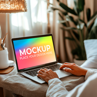 Responsive Design Display on Laptop psd