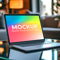 Device Mockup for Website Presentation psd