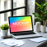 Realistic Device Mockup for Interface Showcase psd