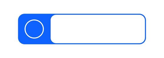 Futuristic lower third interface illustration. overlay element. Colorful rectangle shape. vector