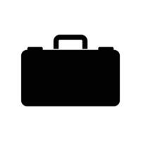 suitcase icon template illustration design vector